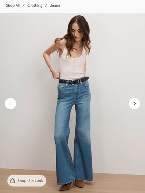 Veronica Beard Light Blue Flare Jeans- color is sky